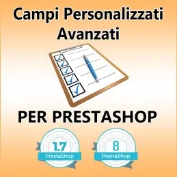 Campi Personalizzati Avanzati per PrestaShop